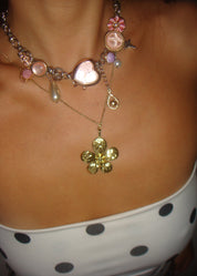 Remy Bloom Golden Flower Necklace