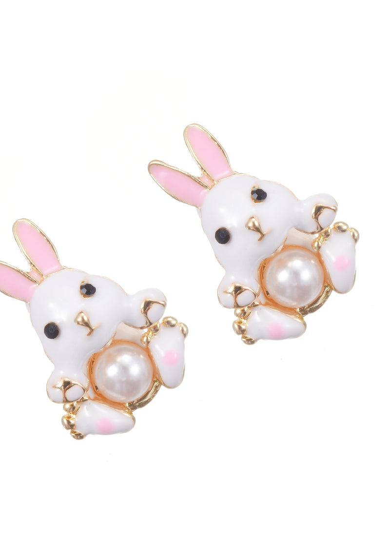 Rabbit Hug Earrings