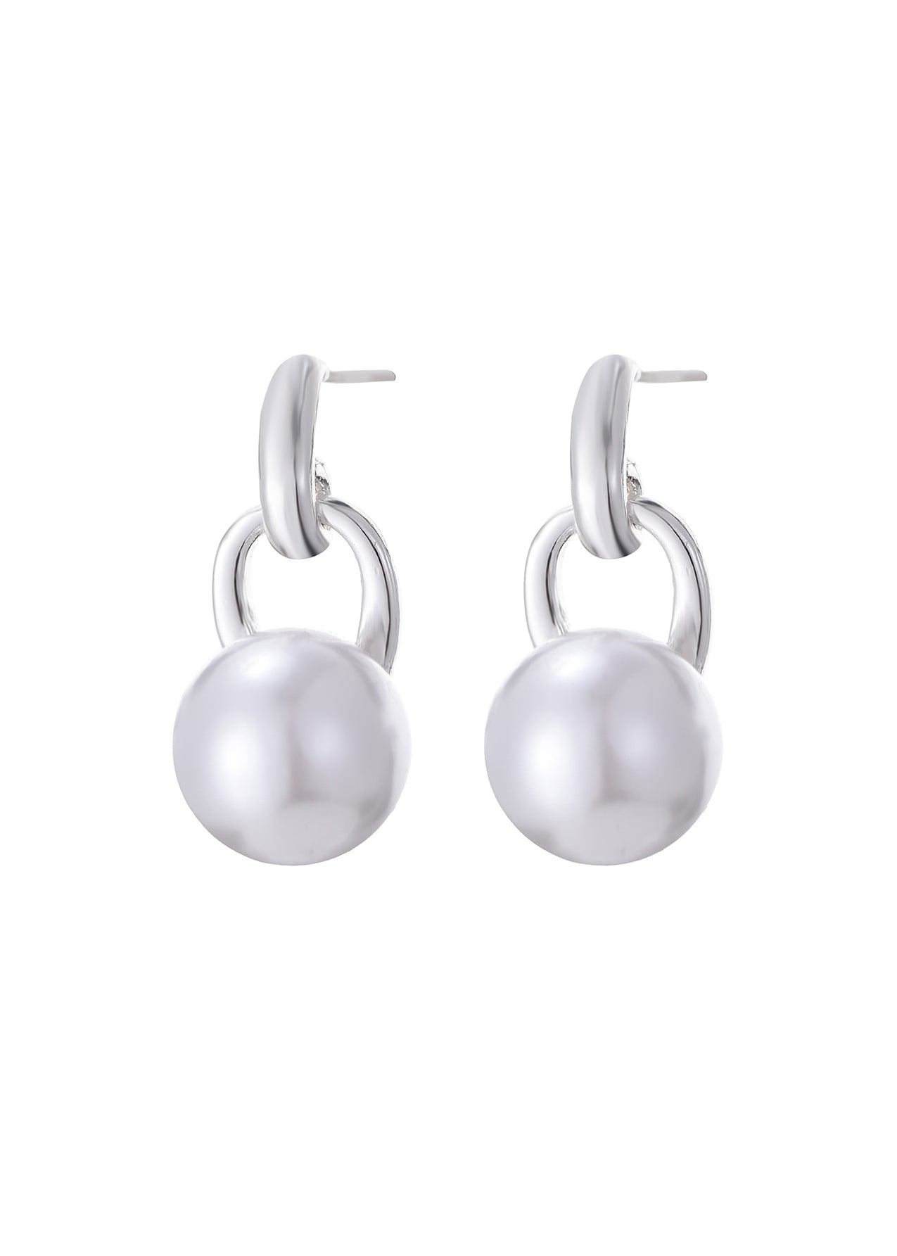 Simply Elegant Pearl Earrings II