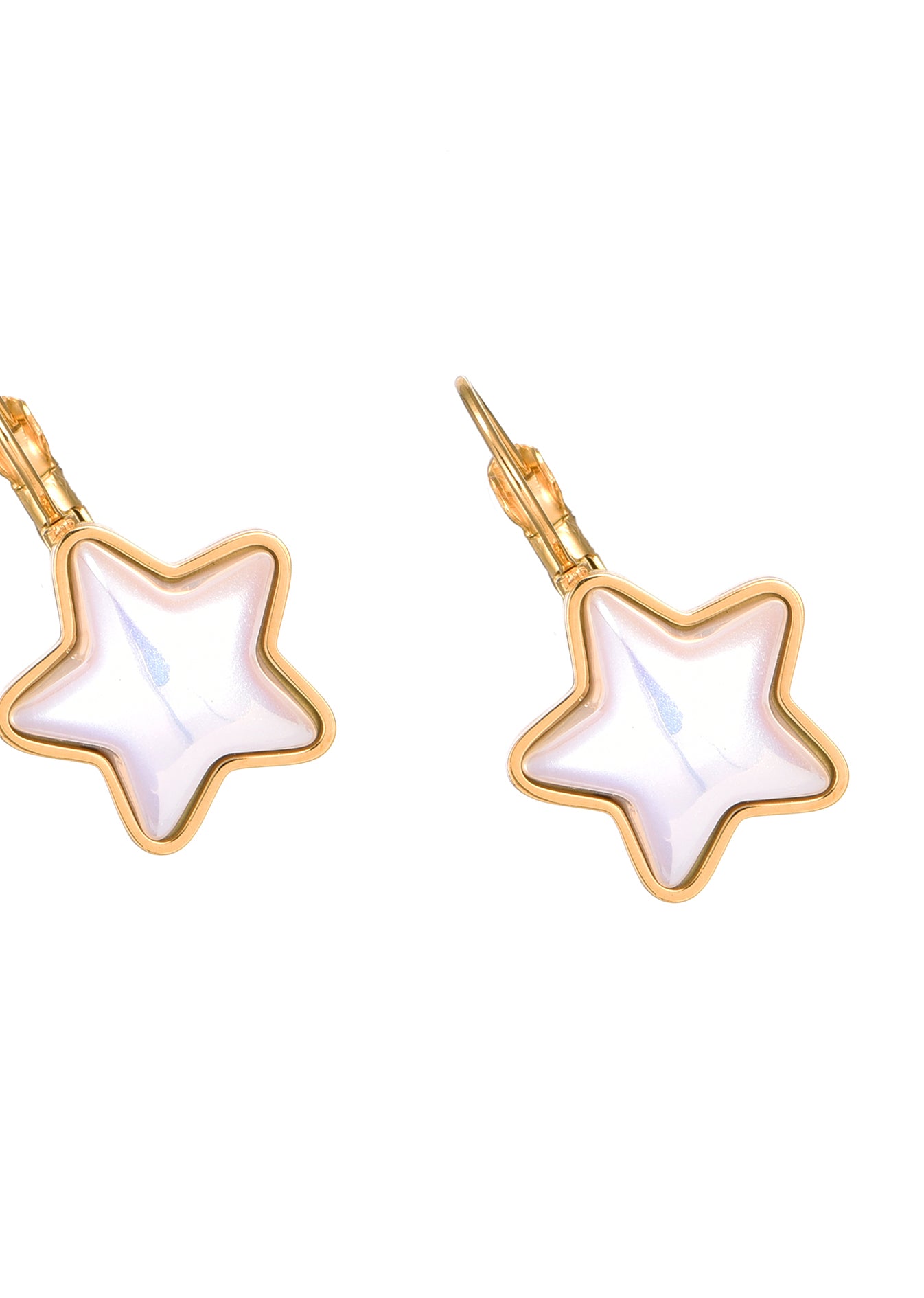 Mermaid Star Golden Earring