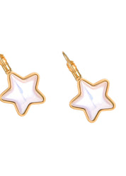 Mermaid Star Golden Earring