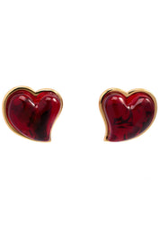 Mon Coeur T'adore Heart Earrings