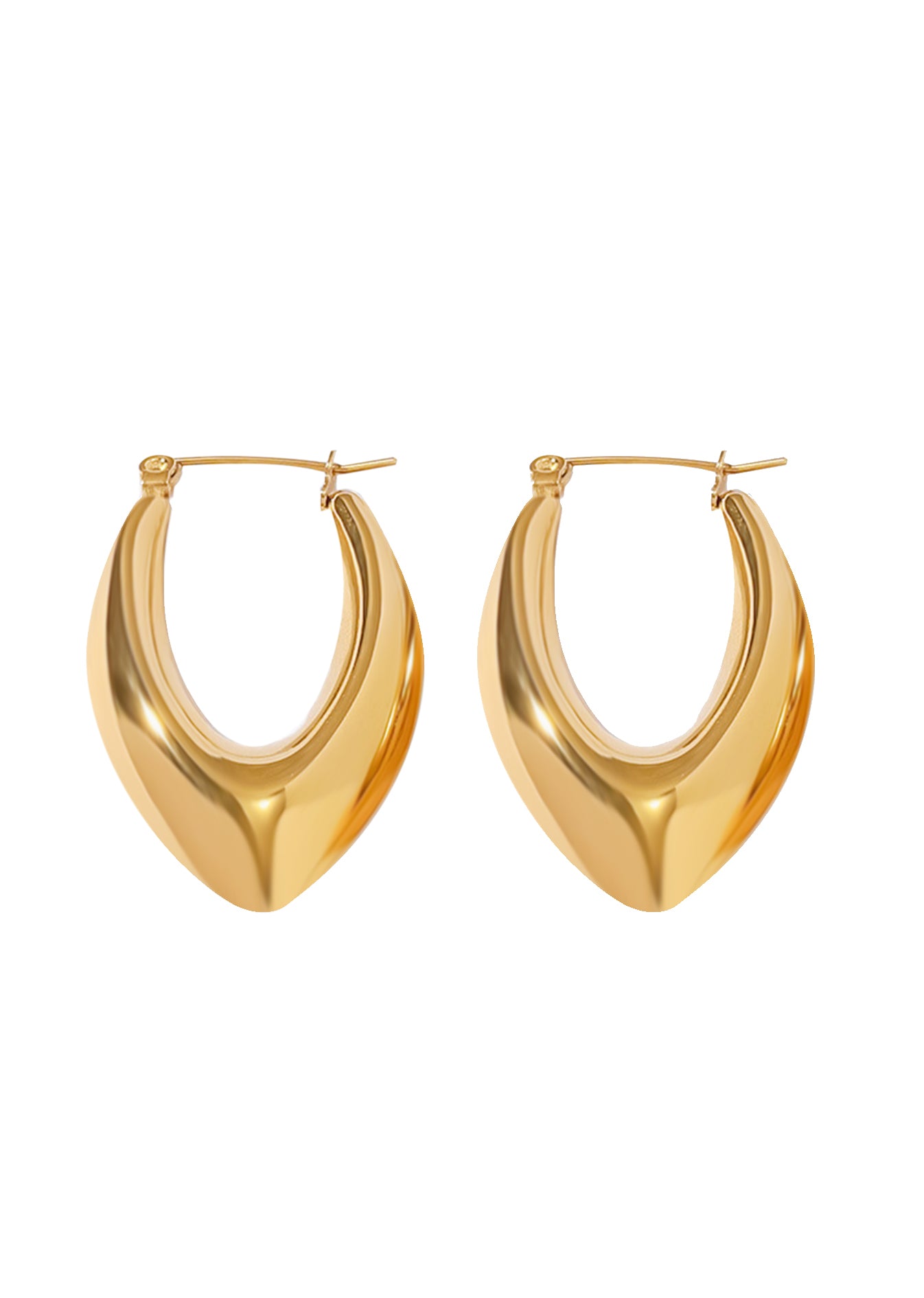 Nick Golden Earrings