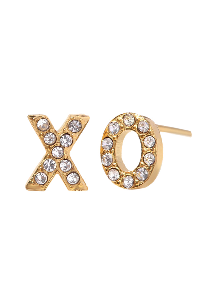 XOXO Diamond Message Earrings