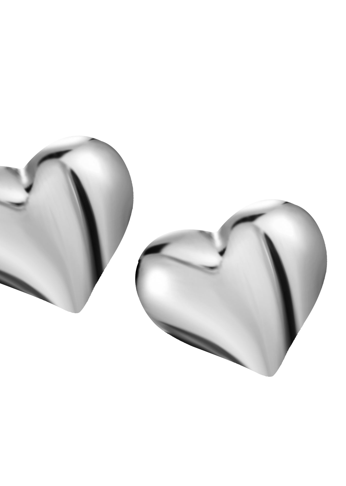 Fou In Love Silver Earrings