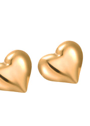 Fou In Love Golden Earrings