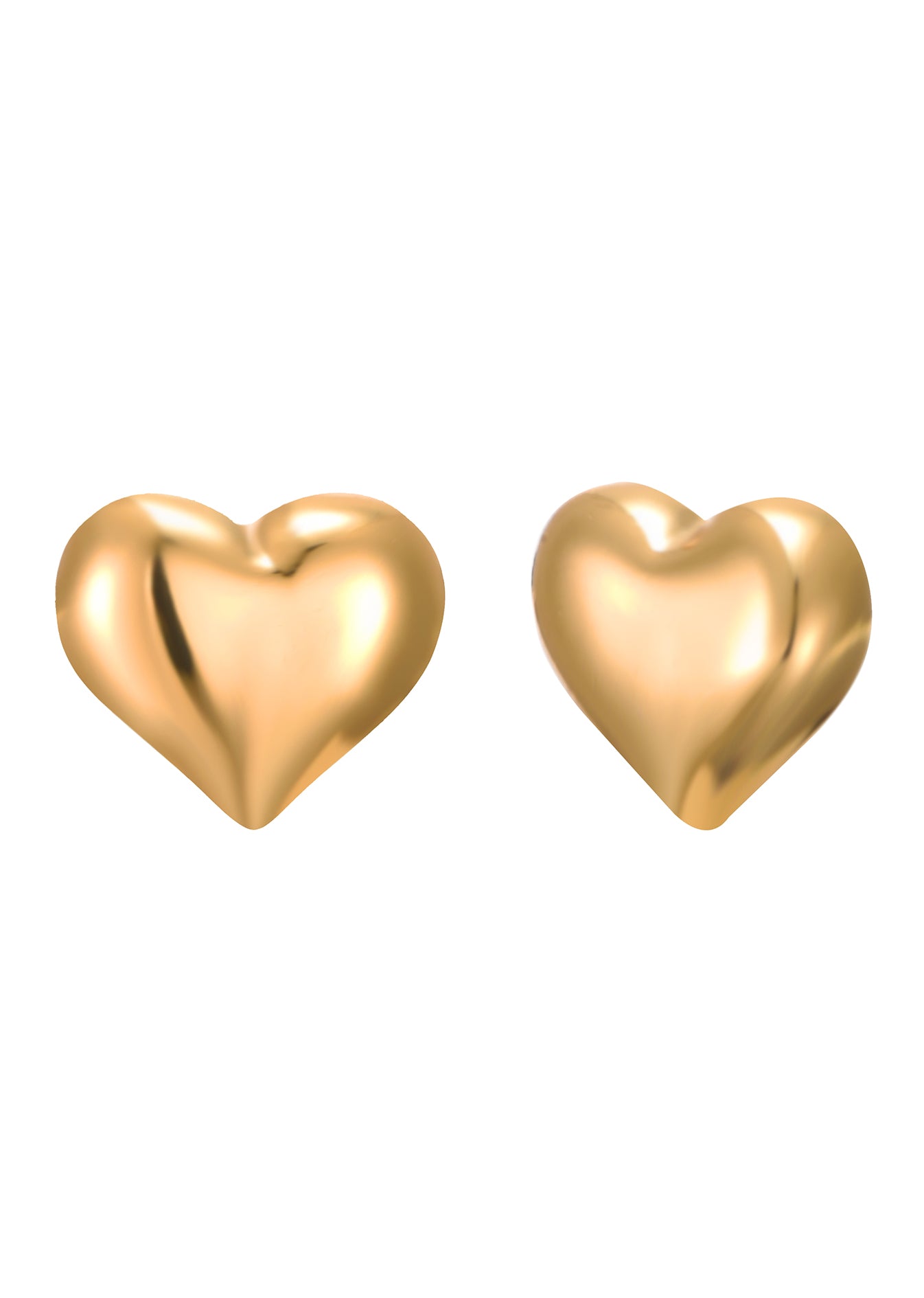 Fou In Love Golden Earrings