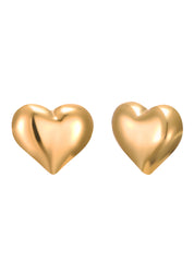 Fou In Love Golden Earrings