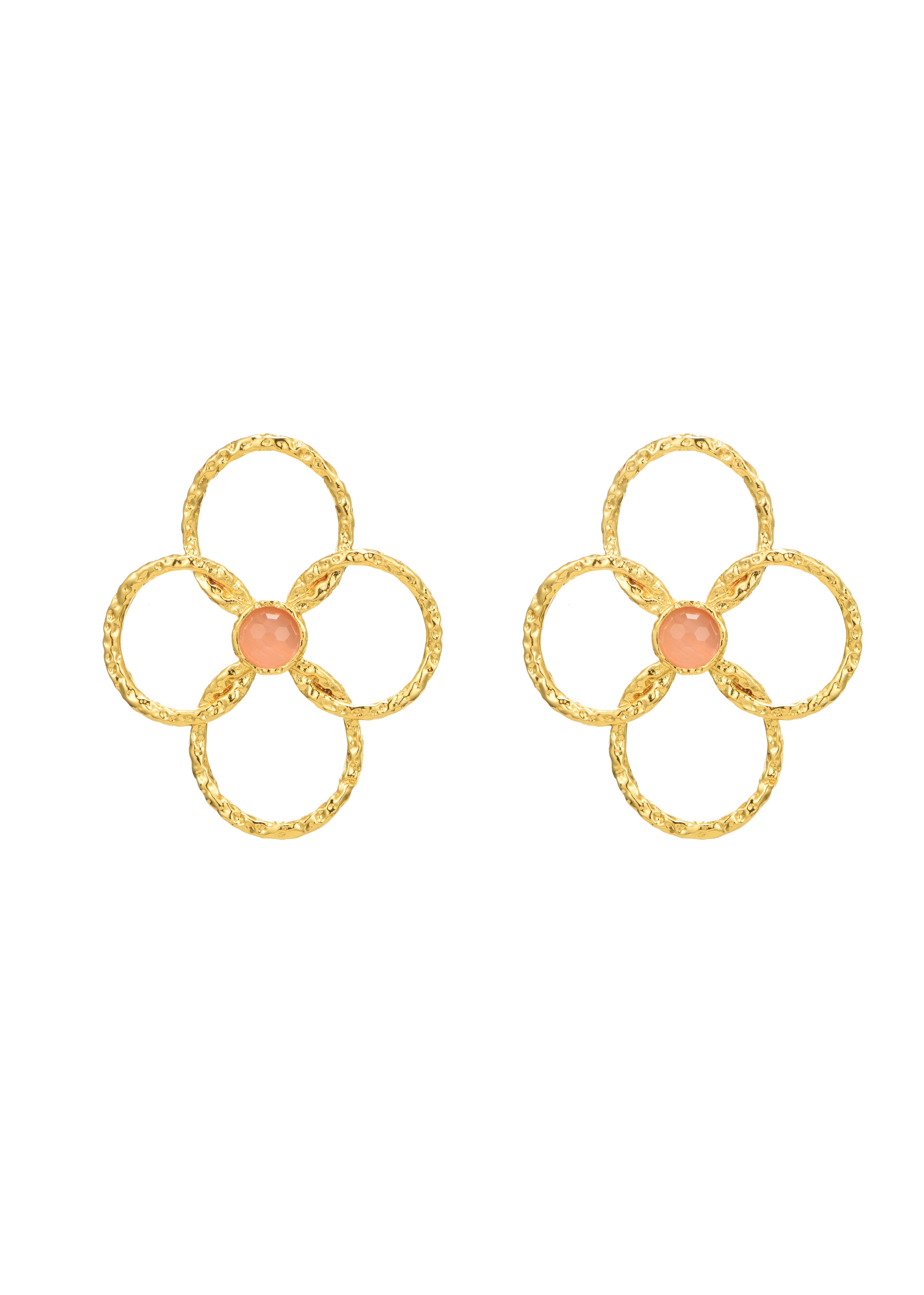 Dex Wildflower Golden Eearrings