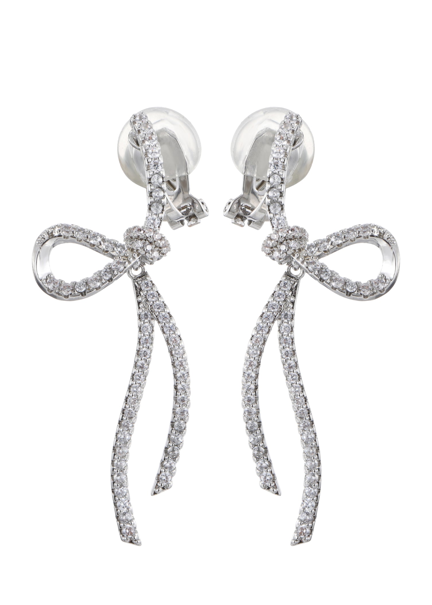 Marcel Glittering Bowknots Earrings