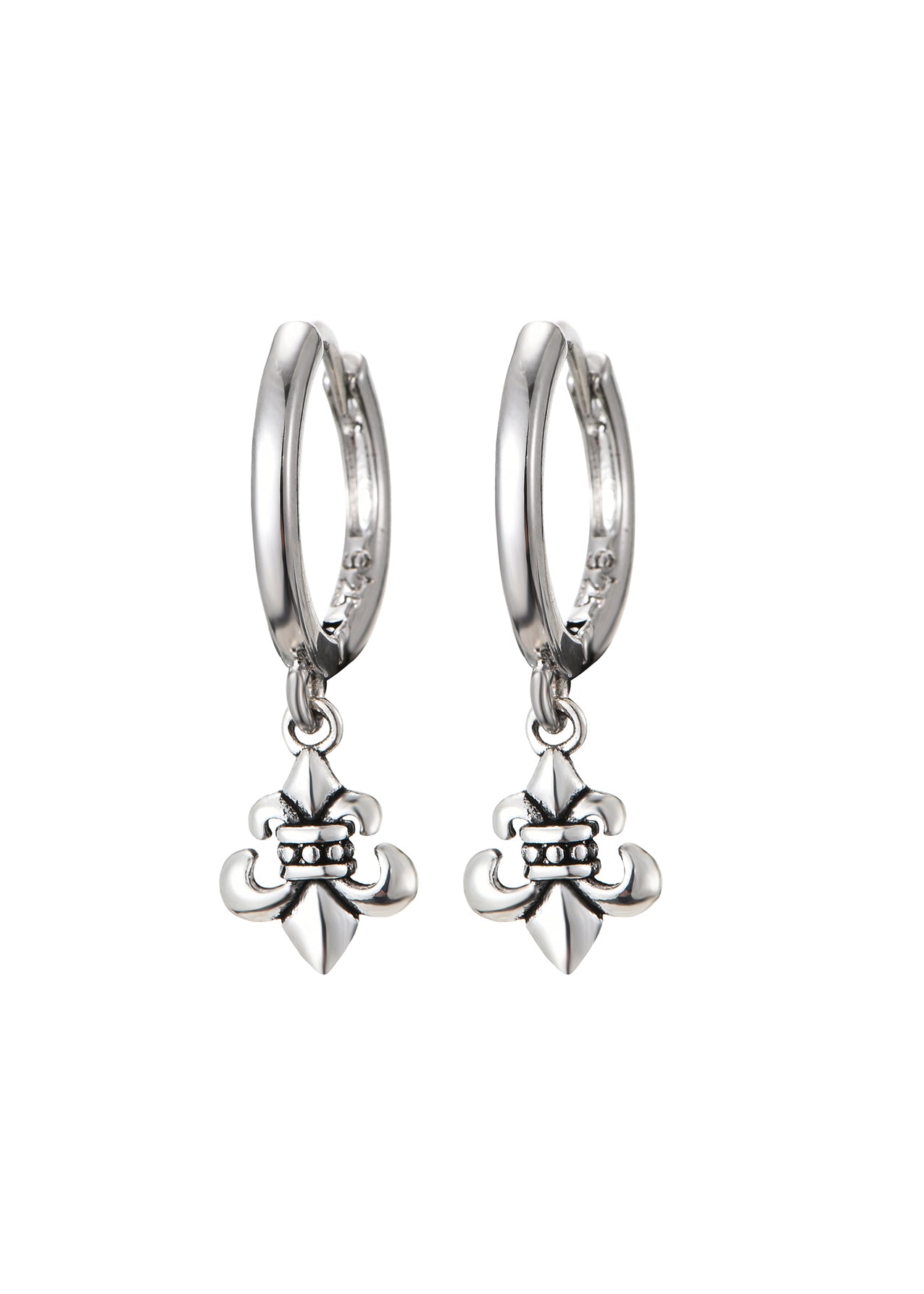 Tully Vintage Tiny Silver Earrings