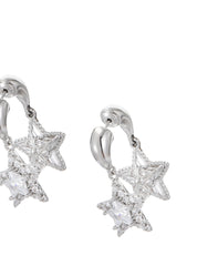 Double Star Earrings - Golden