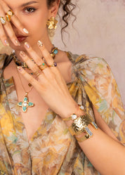 Timothee Boho Bangles Bracelet - C