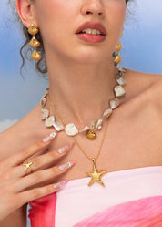 Brooke Golden Cool Seastar Necklace