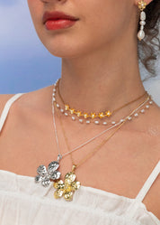 Remy Bloom Golden Flower Necklace