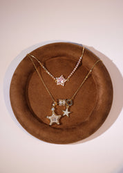 James Star Golden Glittering Bracelet