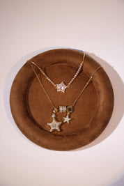 James Star Golden Glittering Bracelet