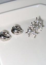 Will Sparkle Stud Earrings