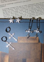 Cielle Glittering Star Earrings