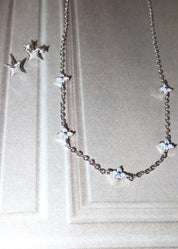 Lumi Stars Silver Earrings