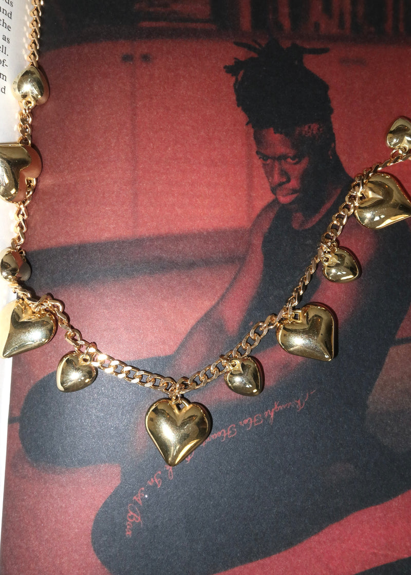 Love Your Body Hearts Golden Waist Chain