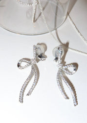 Pendientes Lazos Brillantes Marcel