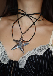 Collar de estrella de terciopelo Brooke By the Sea