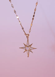Celeste Golden Necklace