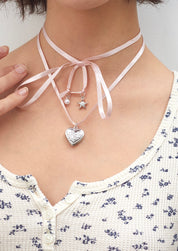 Dan Pink Love Locket Necklace