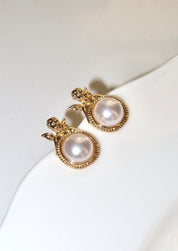 Angel Baby Vintage Earrings