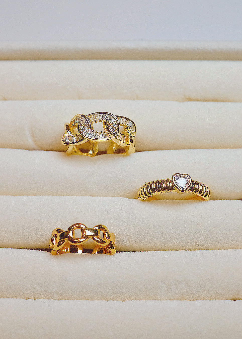 Alivia Diamond Golden Ring