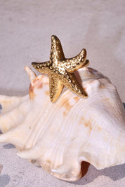 Natalia Starfish Golden Ring