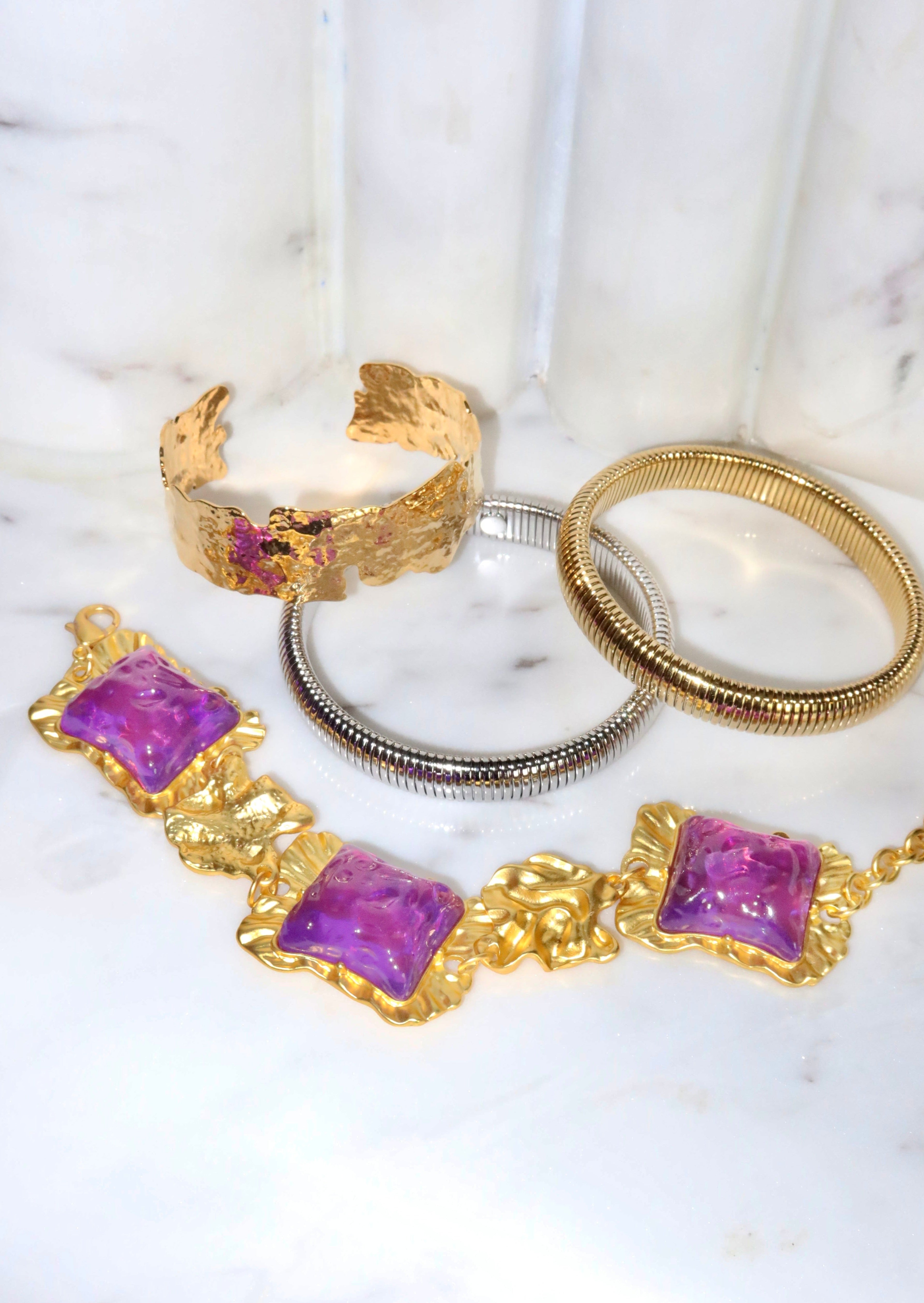 Anwar Vintage Pink Bracelet