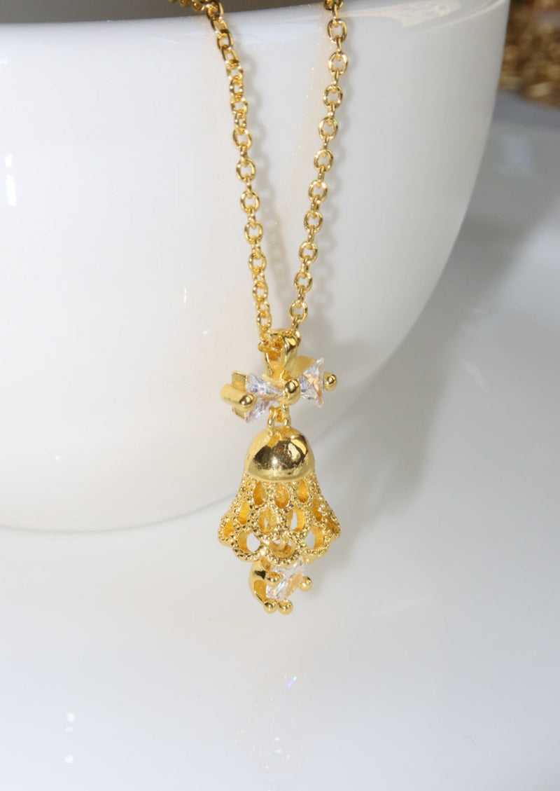 Noel Bell Golden Necklace