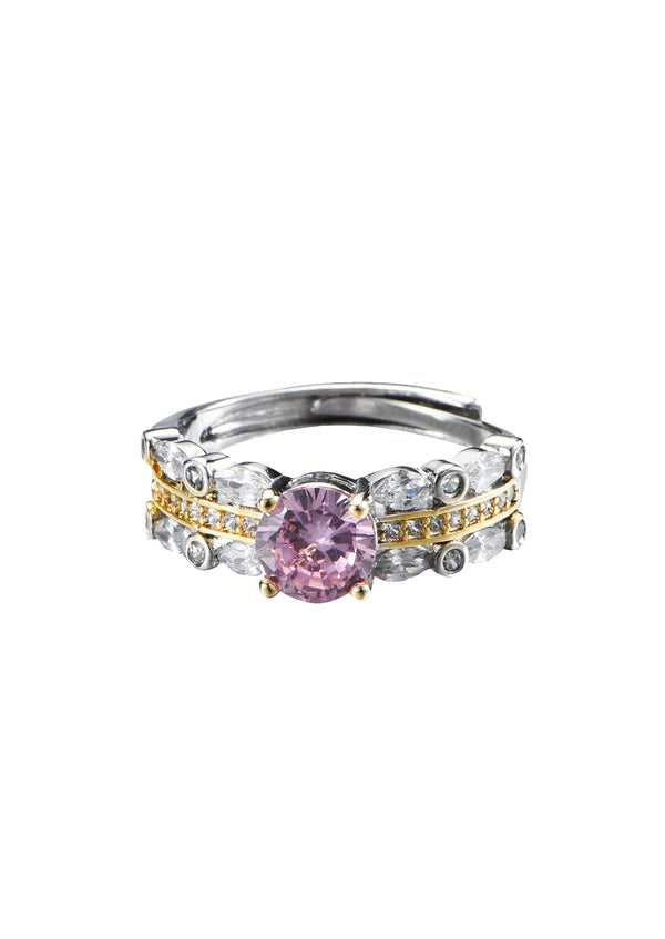 Pink Royalty Diamond Ring