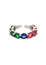 Aimee Colorful Rings Set