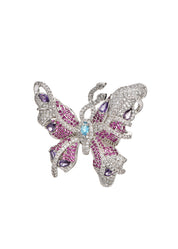 Butterfree Giant Butterfly Glittering Ring