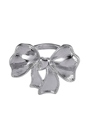 Mako Bow Silver Ring