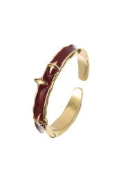 Aster Red Golden Ring II