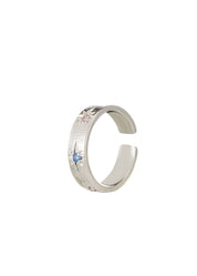 Glittering Petra Ring - Blue Pink