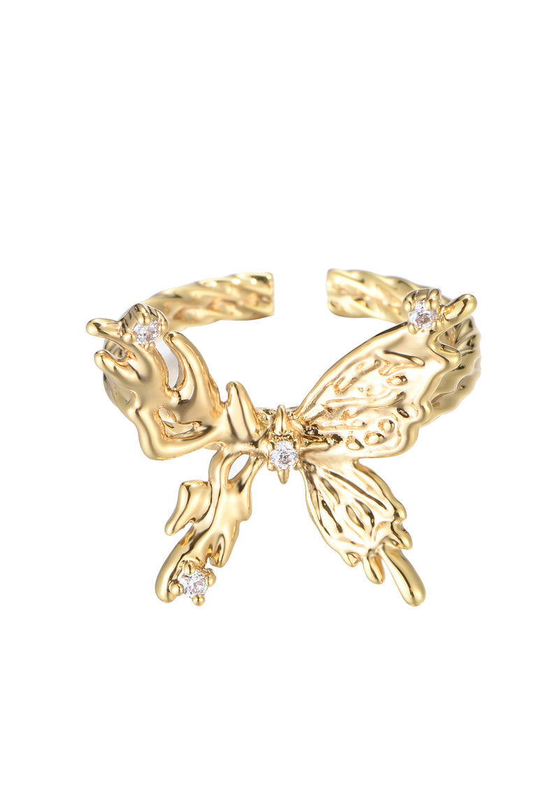 Mel Butterfly Golden Ring