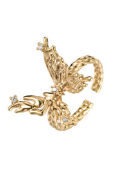 Mel Butterfly Golden Ring