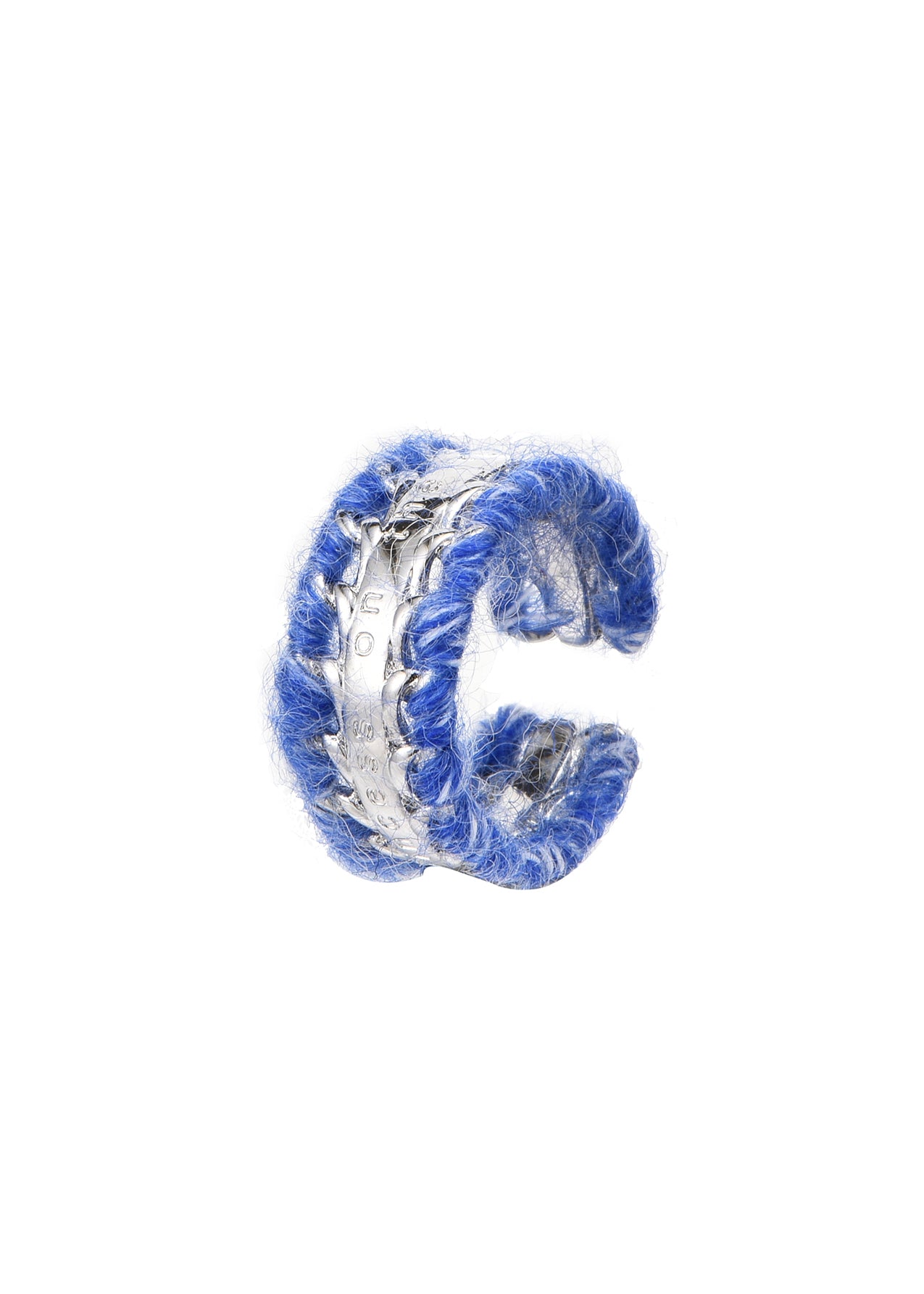 Happy Hebe Blue Silver Ring