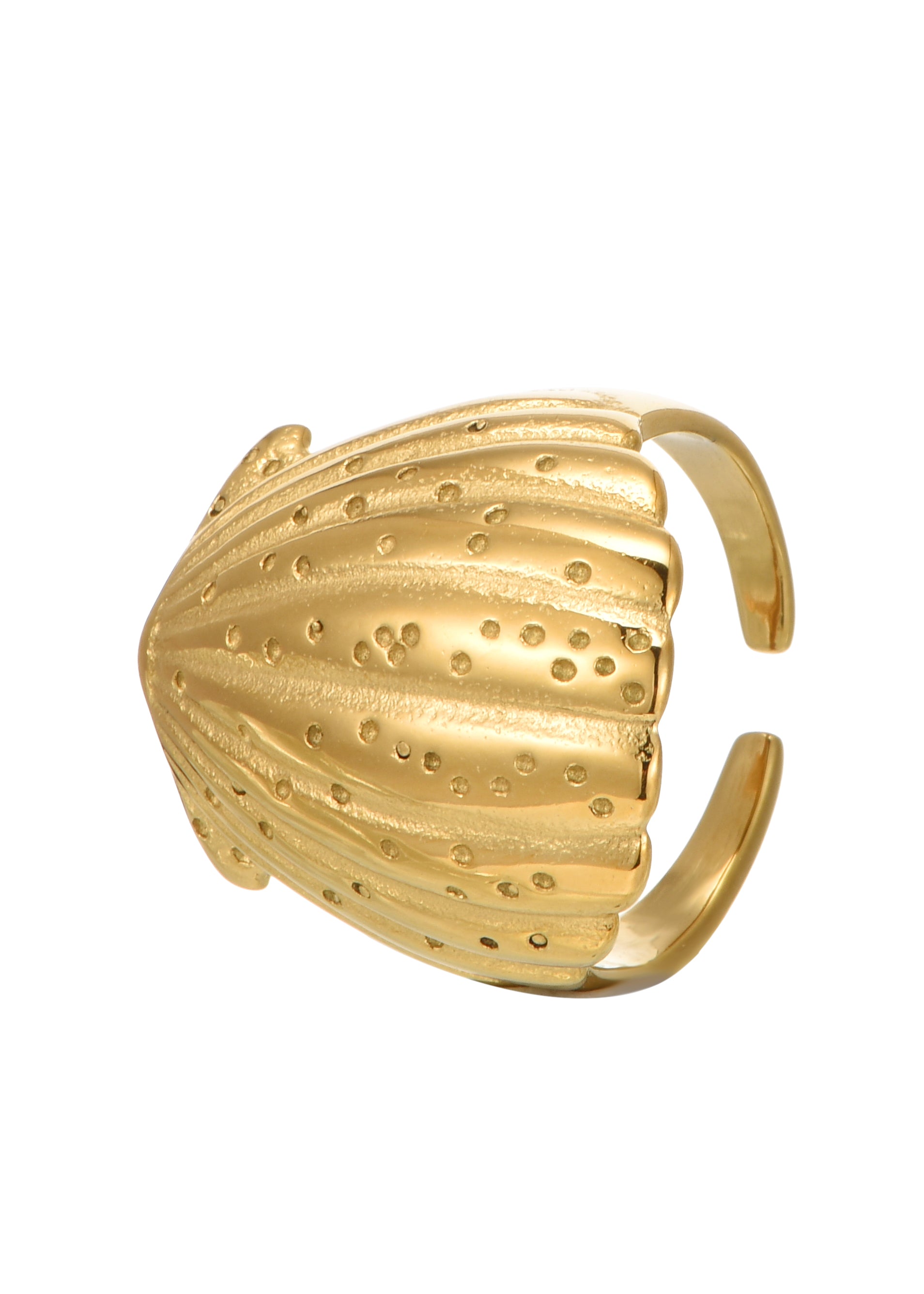 Sid Golden Sea Shell Ring