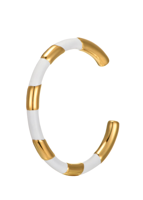 Branda White Golden Bracelet