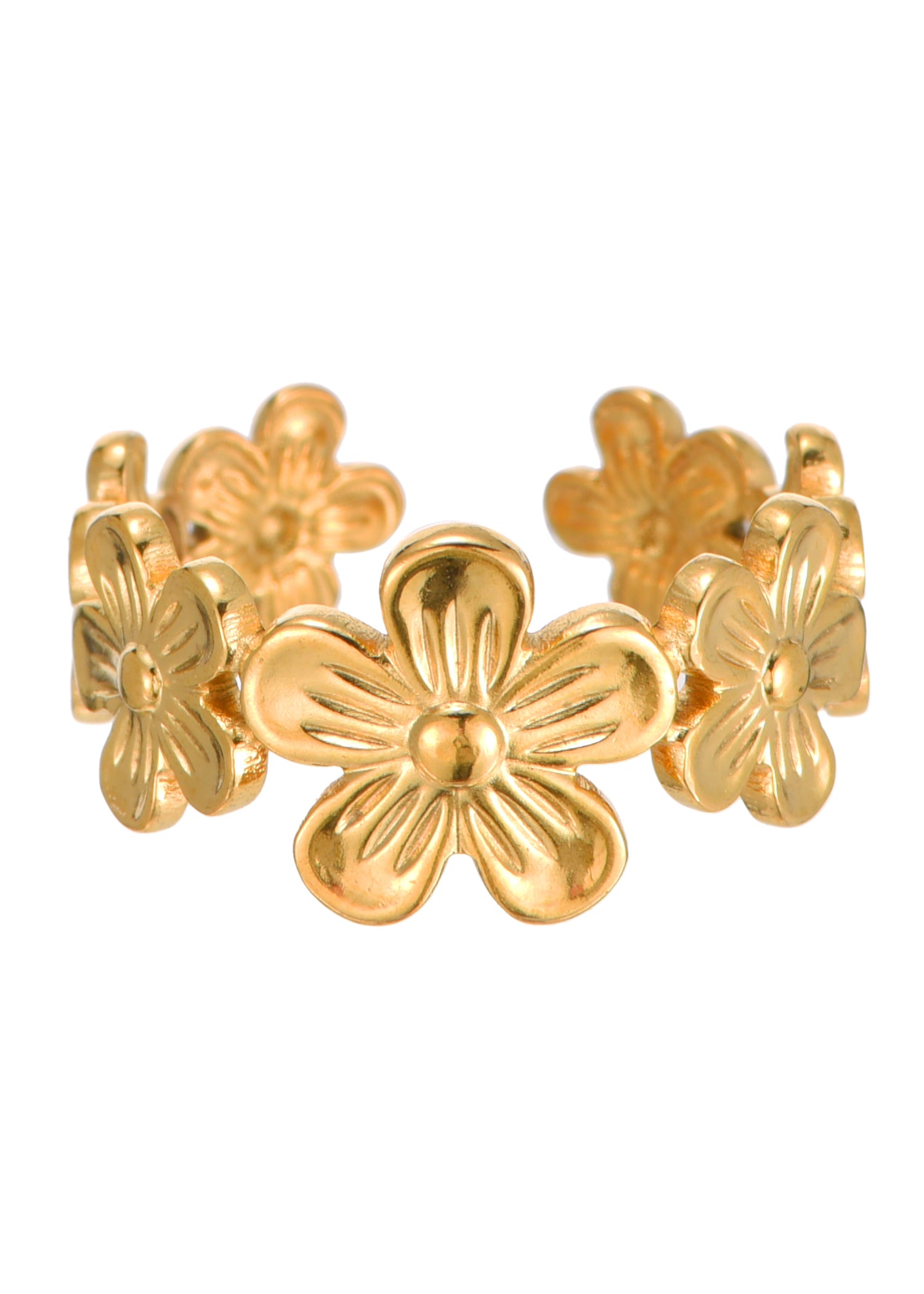 Jungle Flower Golden Ring