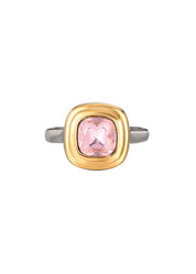Kate Pink Golden Silver Ring