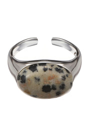 Yann Natural Stone Adjustable Ring IV