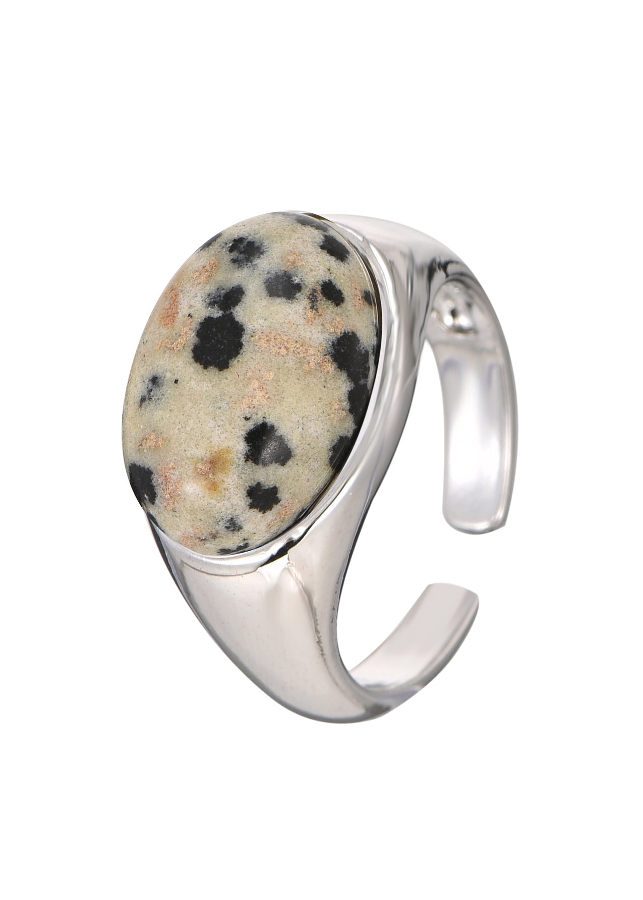 Yann Natural Stone Adjustable Ring IV