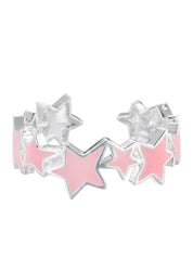 Anillo Star Street Rosa